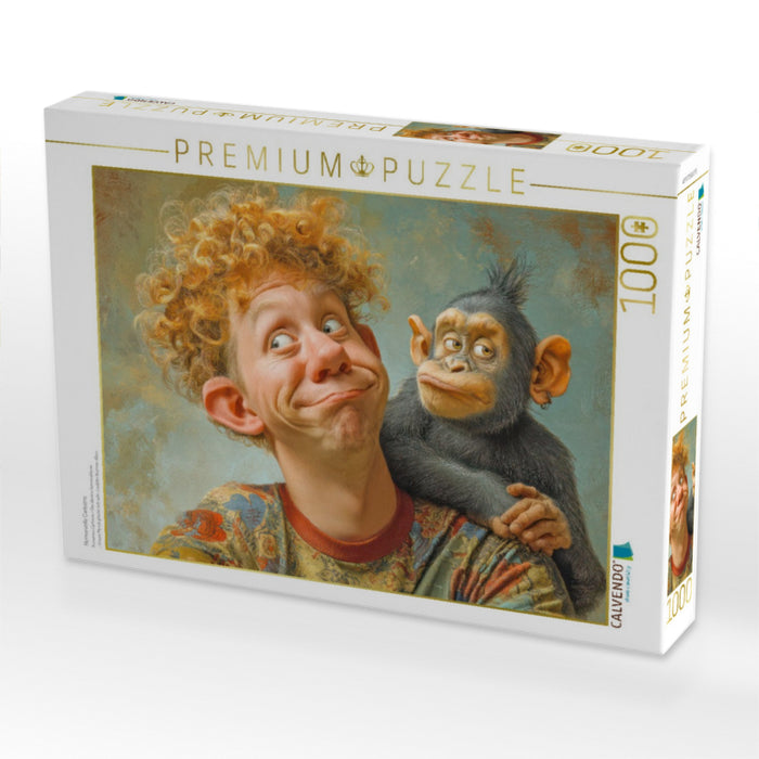 Humorvolle Cartoons - CALVENDO Foto-Puzzle'
