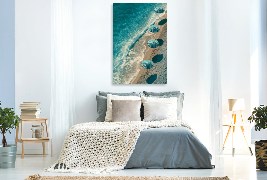 Premium Textil-Leinwand Sommer mit Stil genießen