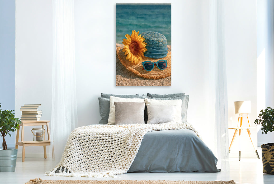 Premium Textil-Leinwand Ein Motiv aus dem Kalender Mediterrane Sehnsucht