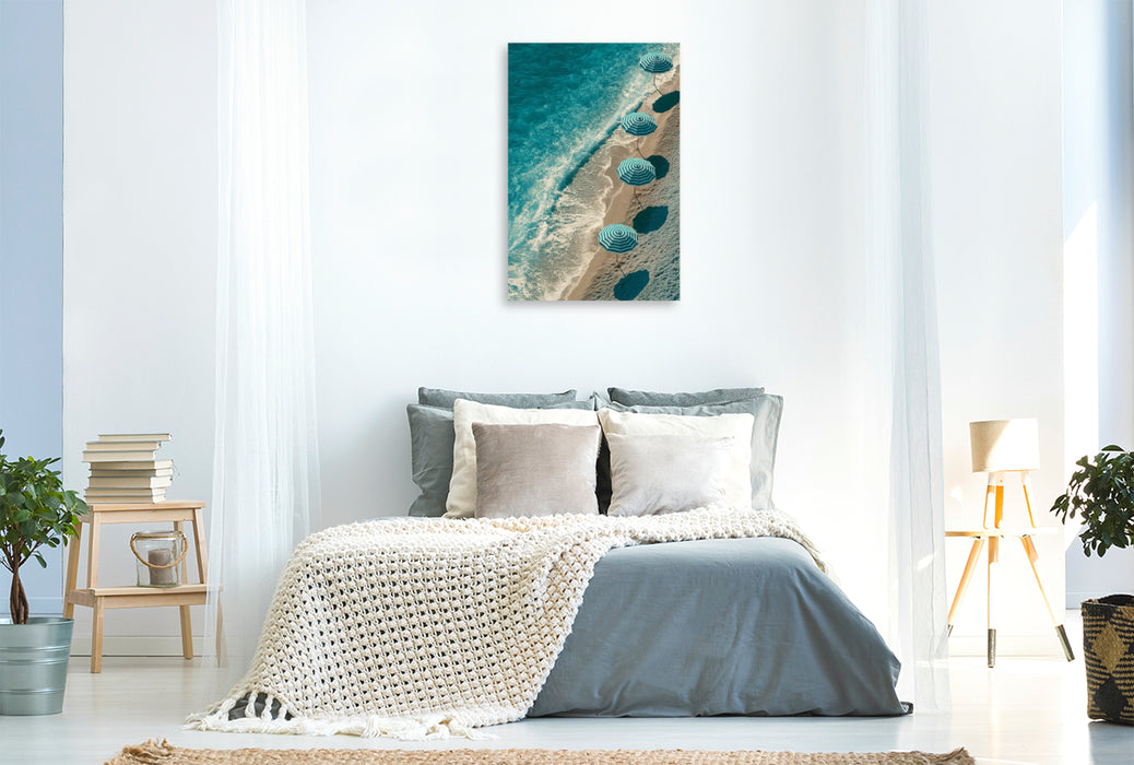 Premium Textil-Leinwand Sommer mit Stil genießen