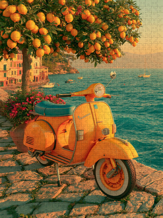 Willkommen im Herzen der Dolce Vita - CALVENDO Foto-Puzzle'
