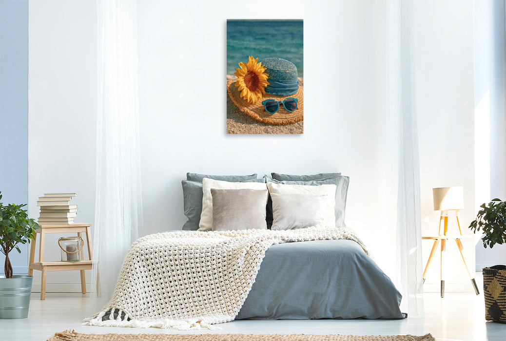 Premium Textil-Leinwand Ein Motiv aus dem Kalender Mediterrane Sehnsucht