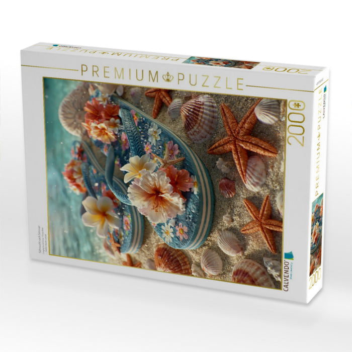 Sehnsucht nach Sommer - CALVENDO Foto-Puzzle'