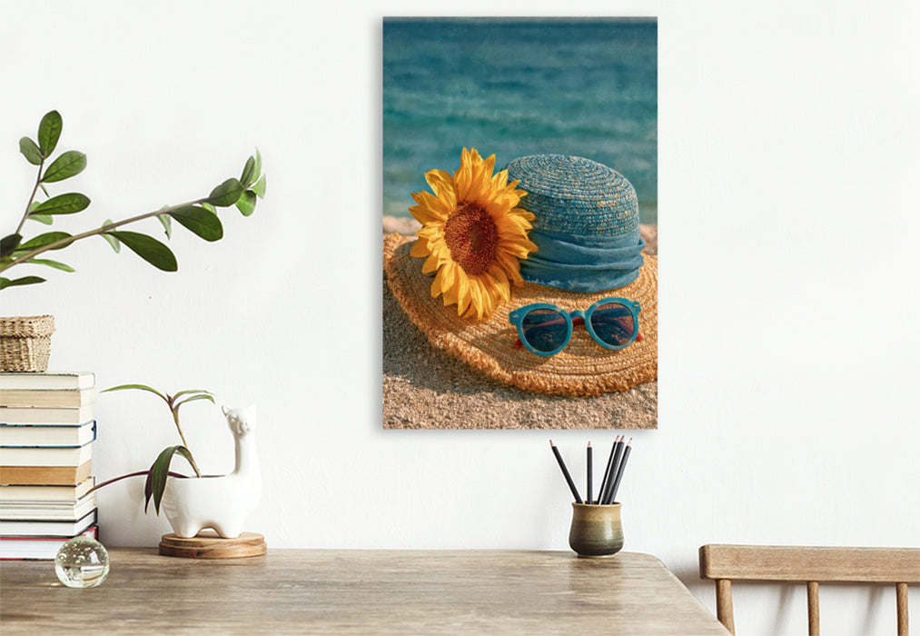 Premium Textil-Leinwand Ein Motiv aus dem Kalender Mediterrane Sehnsucht
