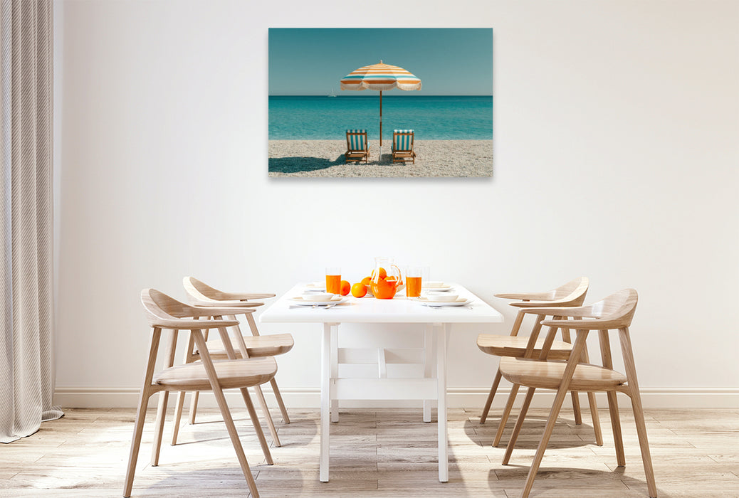 Premium Textil-Leinwand Ein Motiv aus dem Kalender Sommer für die Seele