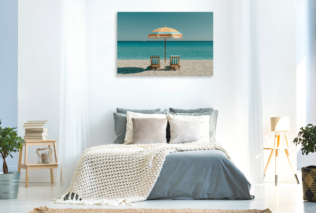 Premium Textil-Leinwand Ein Motiv aus dem Kalender Sommer für die Seele