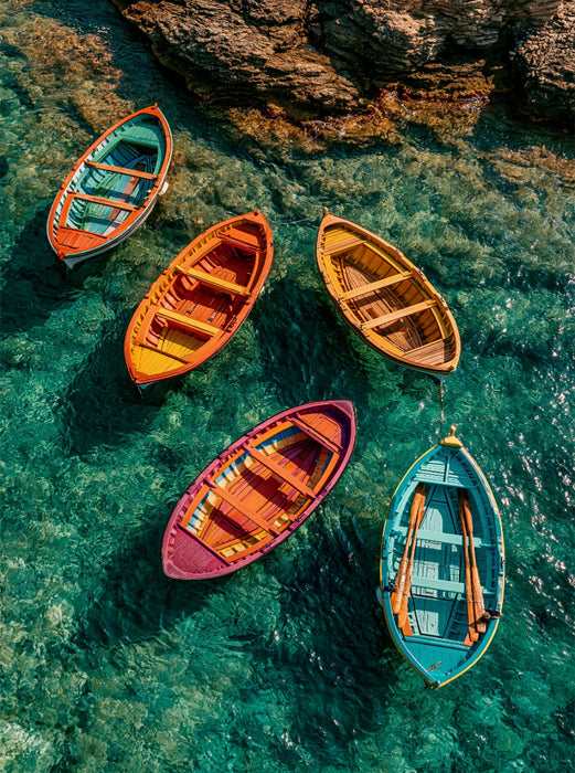 Freiheit treibt auf sanften Wellen - CALVENDO Foto-Puzzle'