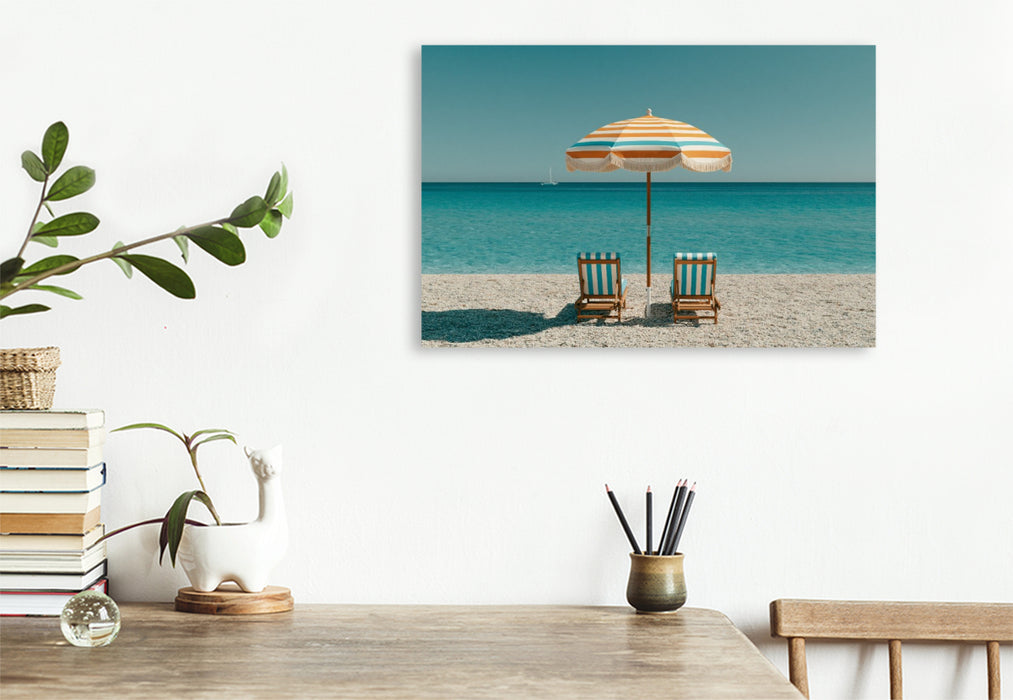 Premium Textil-Leinwand Ein Motiv aus dem Kalender Sommer für die Seele