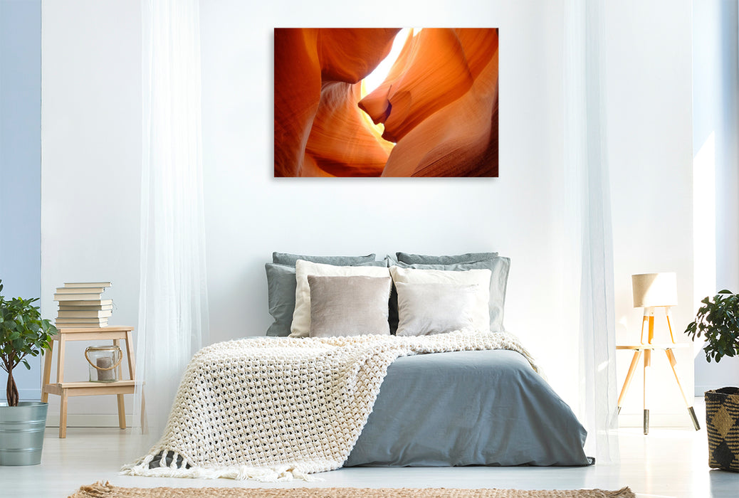 Premium Textil-Leinwand Upper Antelope Canyon - Arizona