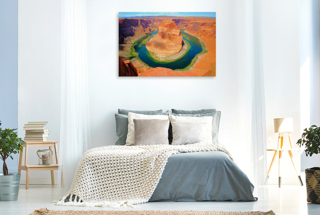 Premium Textil-Leinwand Ein Motiv aus dem Kalender Naturwunder und Nationalparks der amerikanischen Westküste