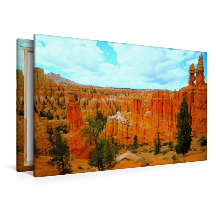 Premium Textil-Leinwand Bryce Canyon - Utah