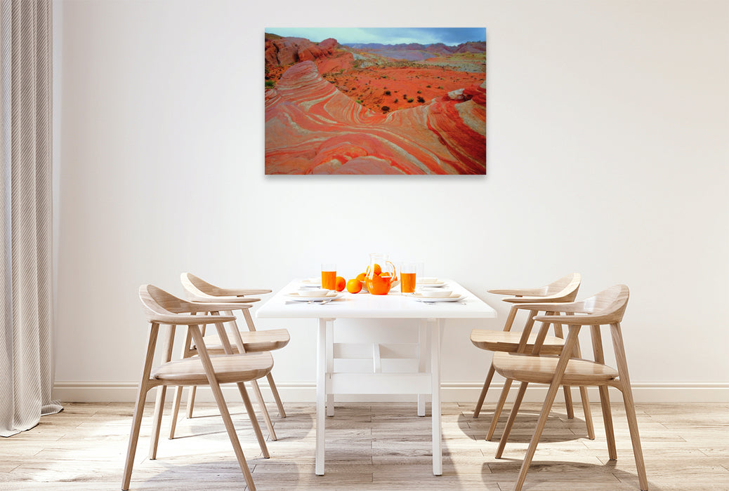 Premium Textil-Leinwand Valley of Fire State Park - Nevada