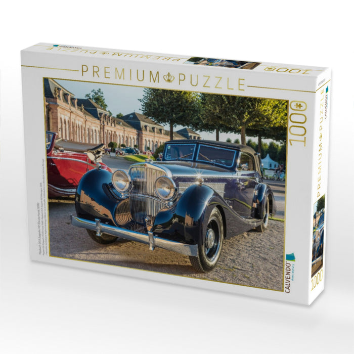 Maybach DS 8 Zeppelin V12 (Deutschland, 1938) - CALVENDO Foto-Puzzle'