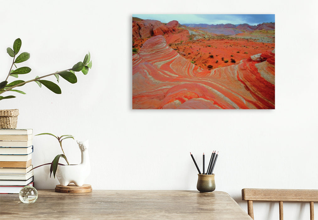 Premium Textil-Leinwand Valley of Fire State Park - Nevada