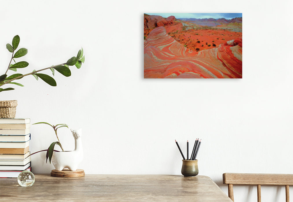Premium Textil-Leinwand Valley of Fire State Park - Nevada