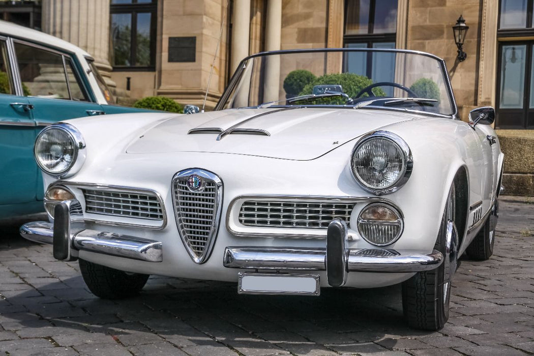 Premium Textil-Leinwand Alfa Romeo Giulietta (Italien, 1962-65)