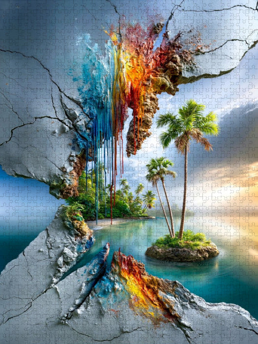 Wenn Landschaften träumen - CALVENDO Foto-Puzzle'