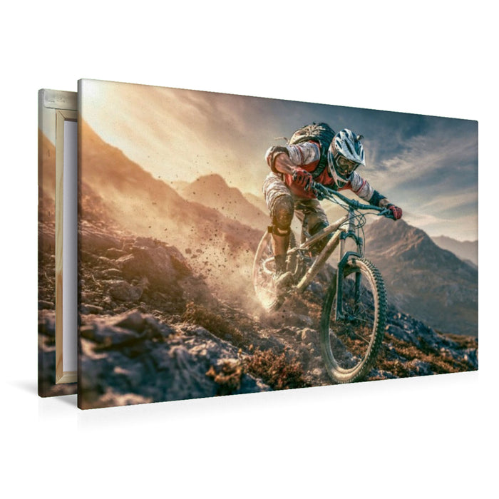 Premium Textil-Leinwand Grenzenloser Ride