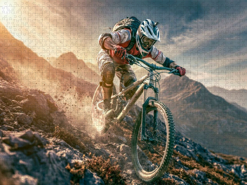 Grenzenloser Ride - CALVENDO Foto-Puzzle'