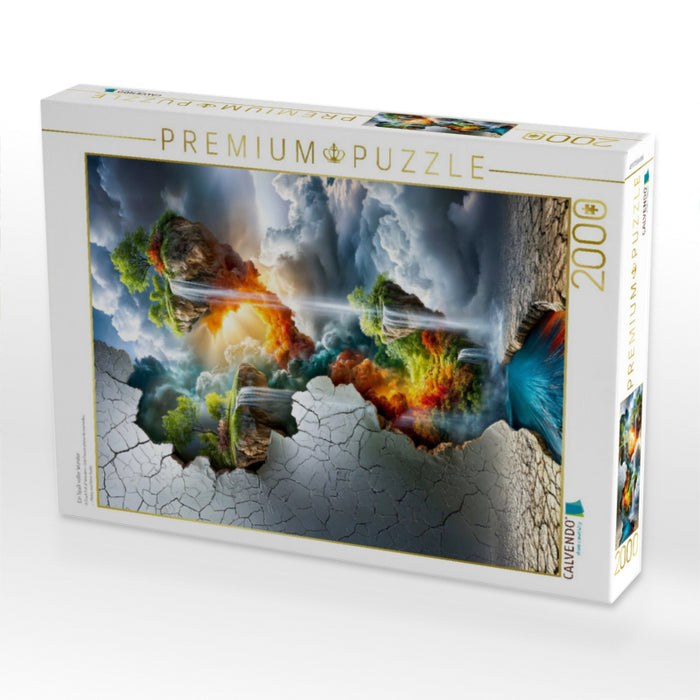 Ein Spalt voller Wunder - CALVENDO Foto-Puzzle'