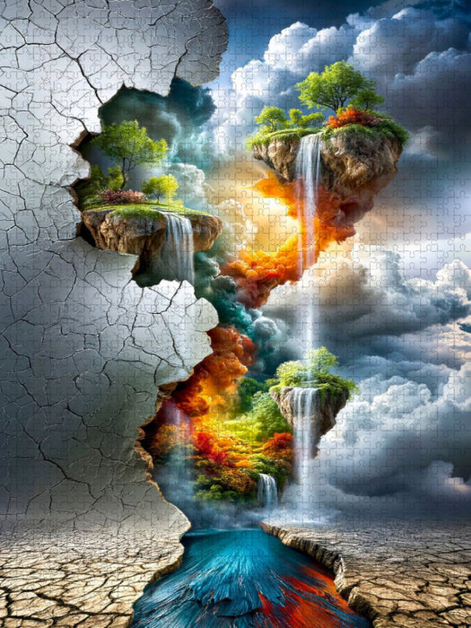Ein Spalt voller Wunder - CALVENDO Foto-Puzzle'