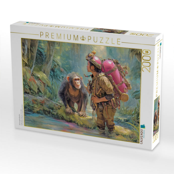 Dschungelentdecker - CALVENDO Foto-Puzzle'