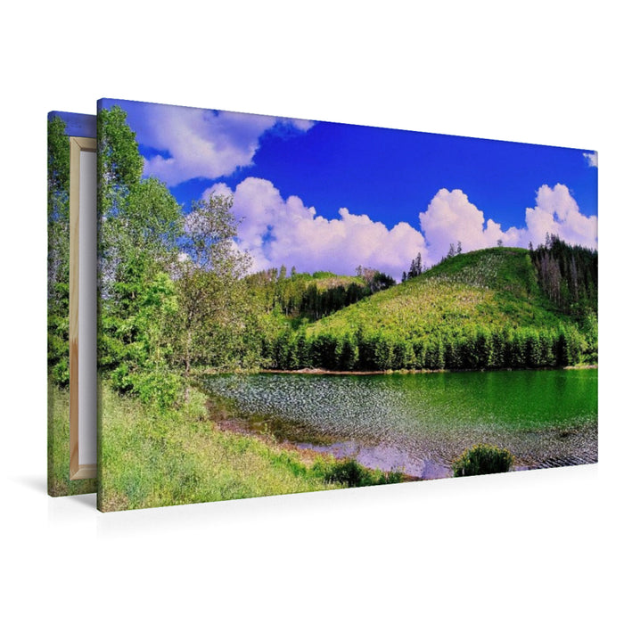 Premium Textil-Leinwand Offene Flächen, klare Sicht, neue Kraft.