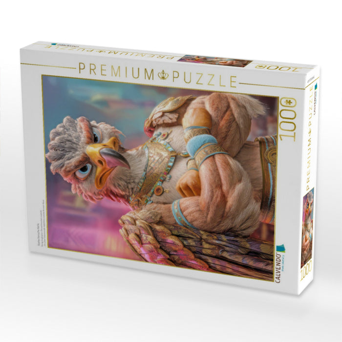Starke tierische Kerle - CALVENDO Foto-Puzzle'