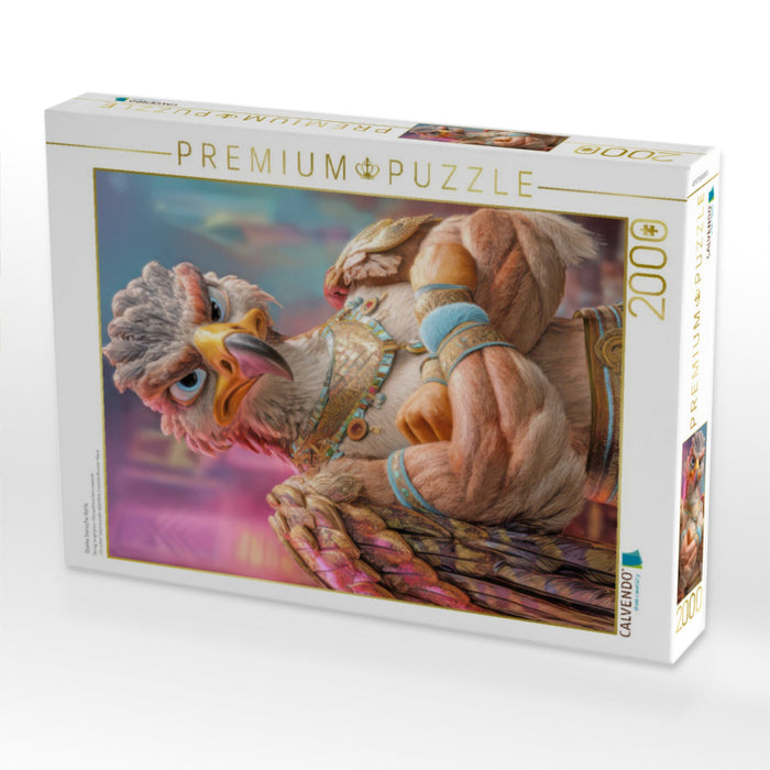 Starke tierische Kerle - CALVENDO Foto-Puzzle'