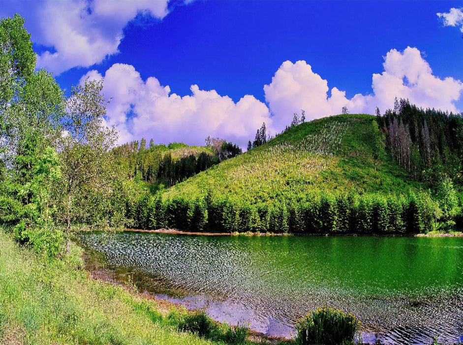 Offene Flächen, klare Sicht, neue Kraft. - CALVENDO Foto-Puzzle'