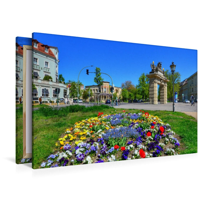 Premium Textil-Leinwand Ein Motiv aus dem Kalender Potsdam. Du bist so schön