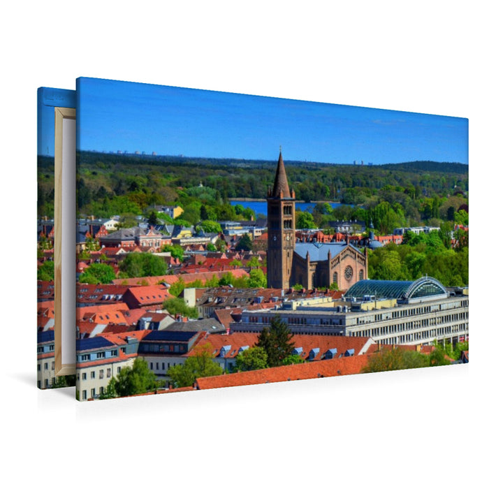 Premium Textil-Leinwand Ein Motiv aus dem Kalender Potsdam. Du bist so schön