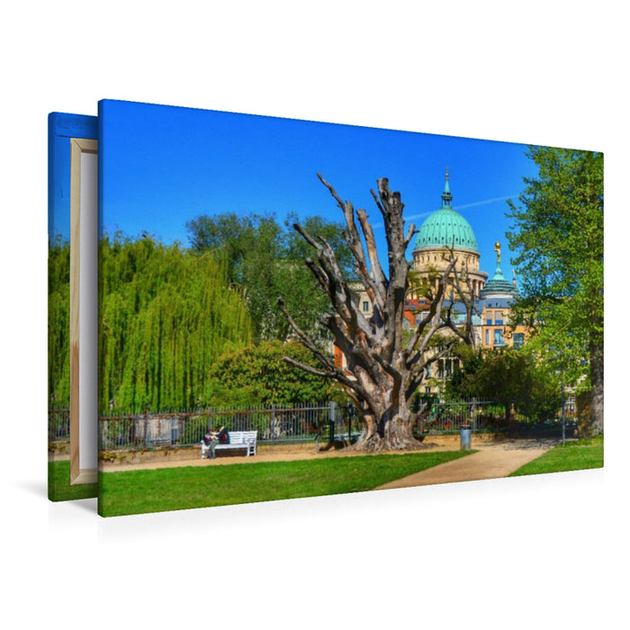 Premium Textil-Leinwand Ein Motiv aus dem Kalender POTSDAM. Du bist so schön