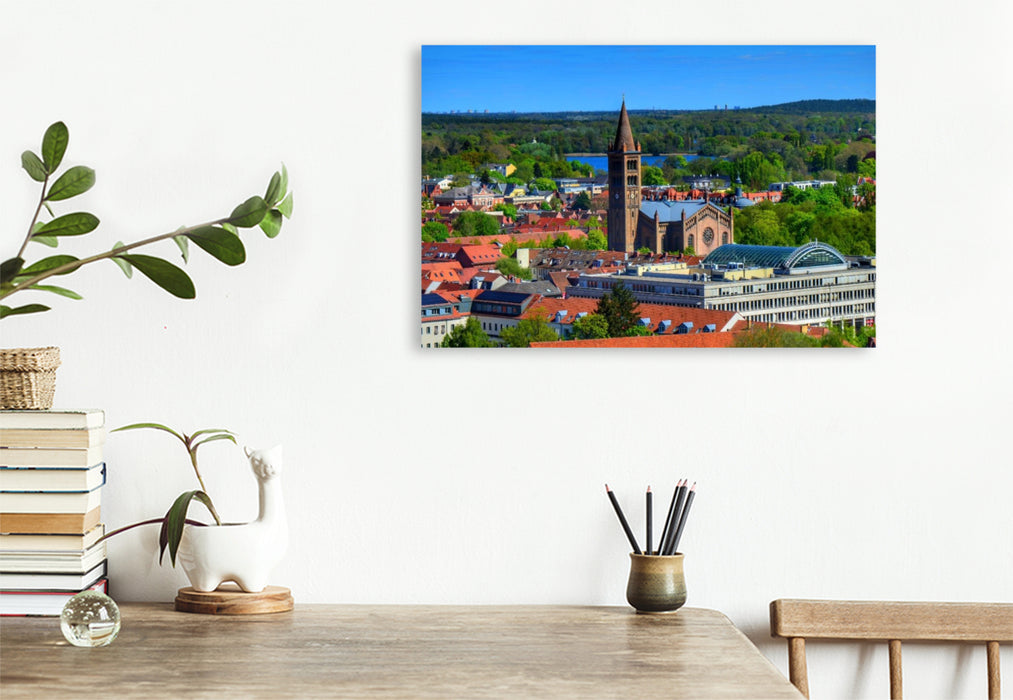 Premium Textil-Leinwand Ein Motiv aus dem Kalender Potsdam. Du bist so schön
