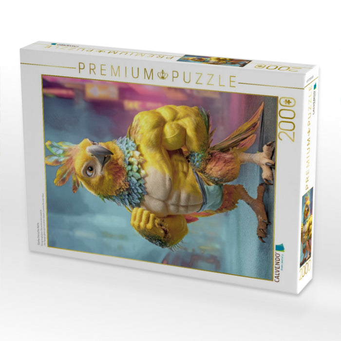 Starke tierische Kerle - CALVENDO Foto-Puzzle'