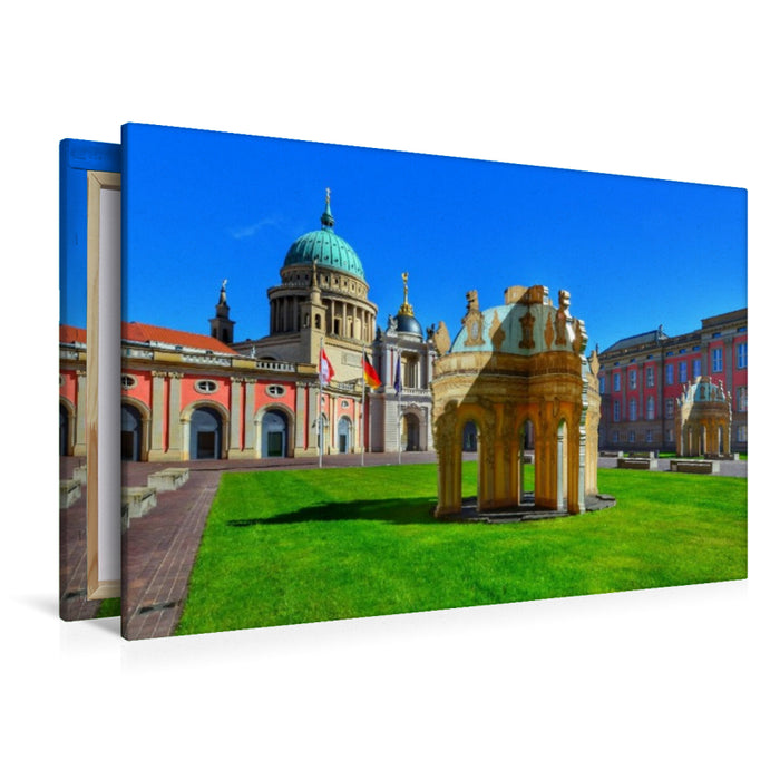 Premium Textil-Leinwand Ein Motiv aus dem Kalender POTSDAM. Du bist so schön