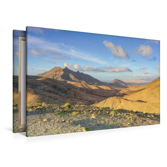 Premium Textil-Leinwand Mirador Astronómico de Sicasumbre auf Fuerteventura