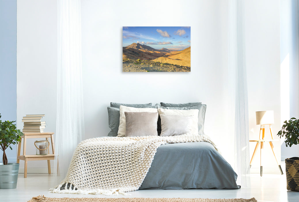 Premium Textil-Leinwand Mirador Astronómico de Sicasumbre auf Fuerteventura