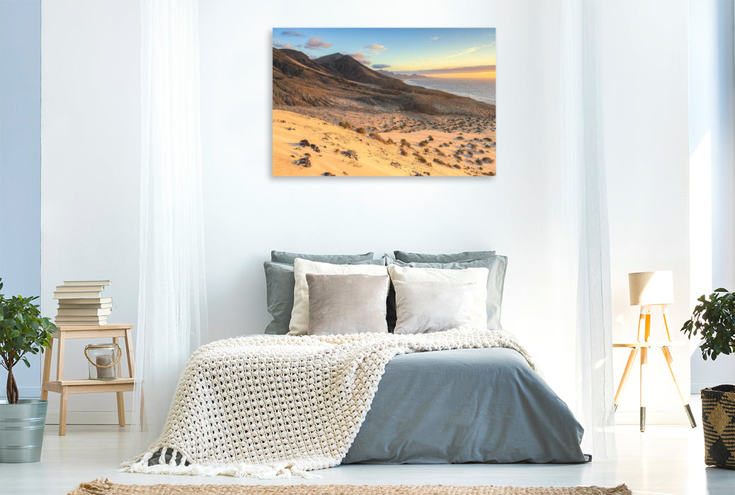 Premium Textil-Leinwand Jandia Fuerteventura
