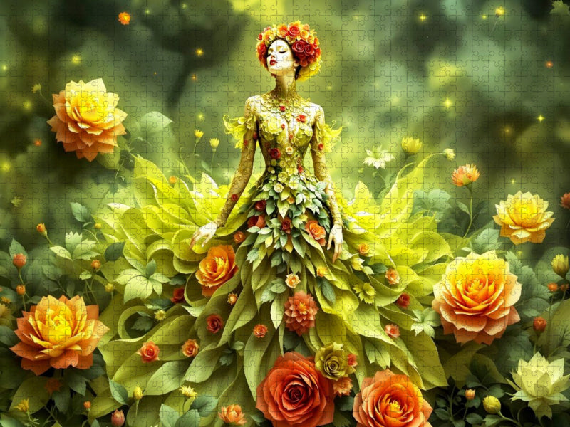 Tanz der Rosen - CALVENDO Foto-Puzzle'