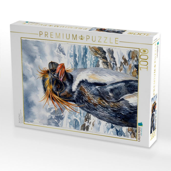 Der Coole Pinguin - CALVENDO Foto-Puzzle'