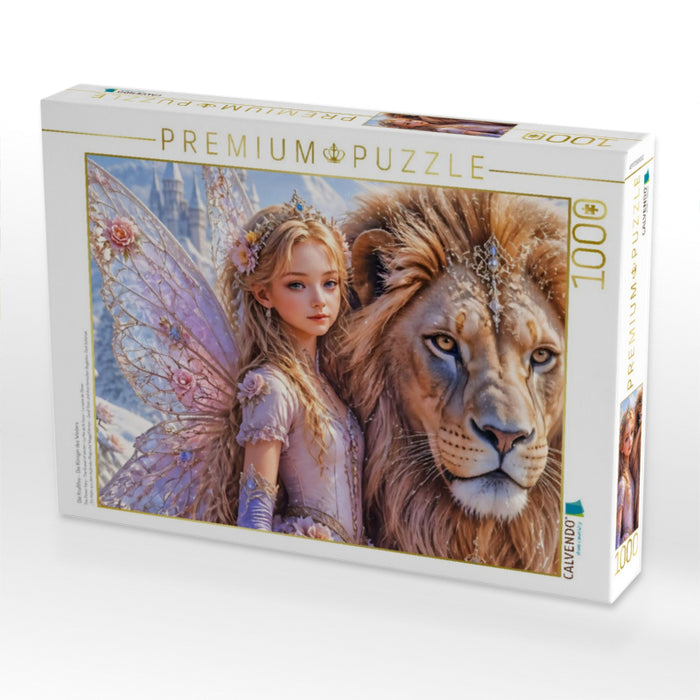 Die Kraftfee - Die Königin des Winters - CALVENDO Foto-Puzzle'
