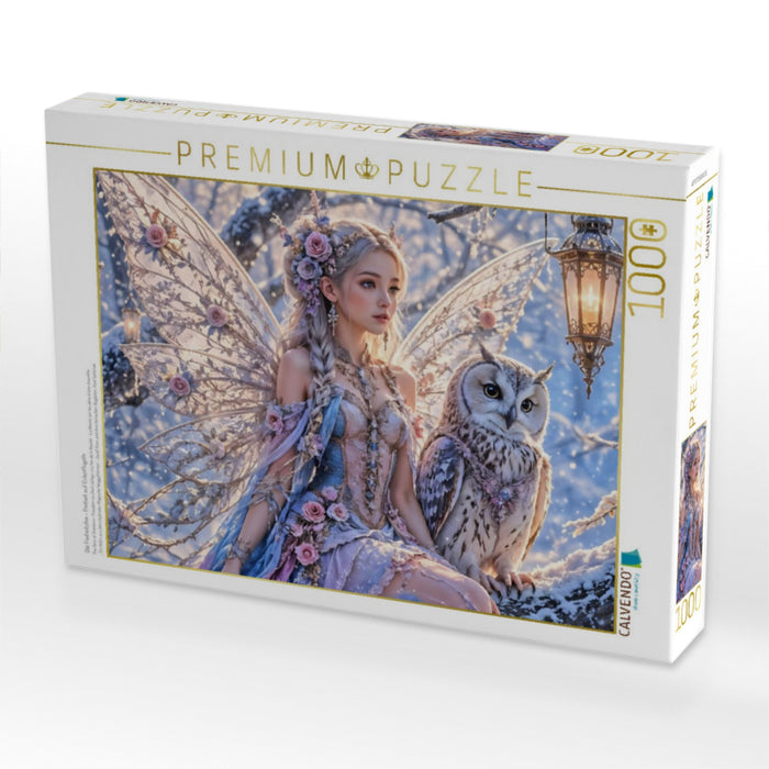 Die Freiheitsfee - Freiheit auf Eulenflügeln - CALVENDO Foto-Puzzle'