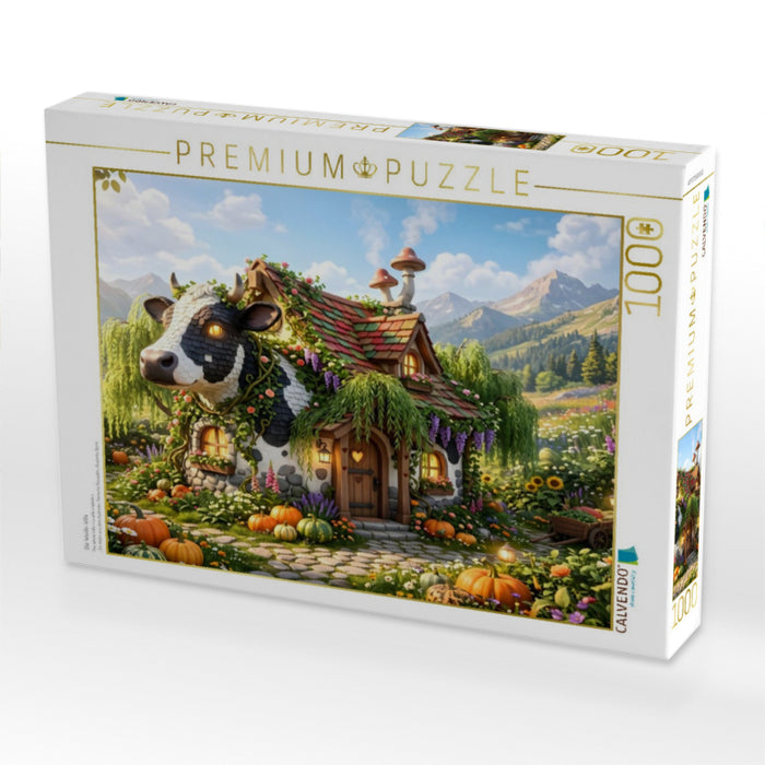 Die Weide-Villa - CALVENDO Foto-Puzzle'