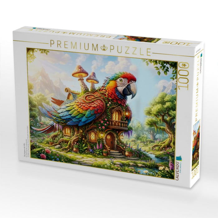 Die plappernde Villa - CALVENDO Foto-Puzzle'
