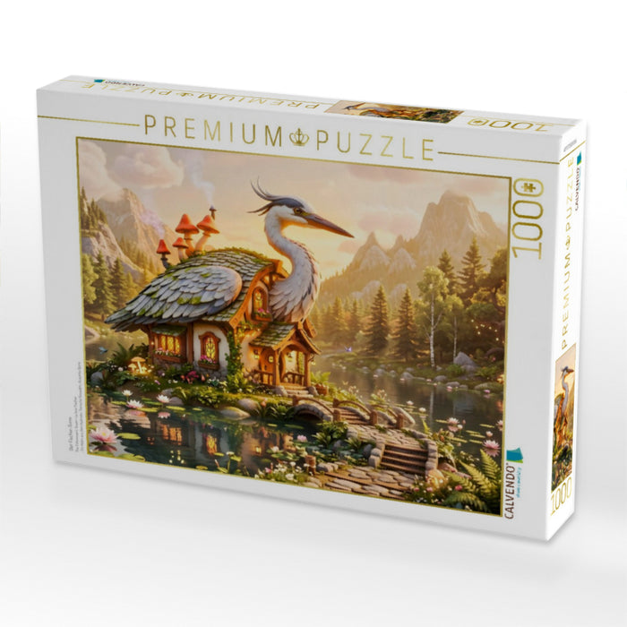 Der Fischer-Turm - CALVENDO Foto-Puzzle'