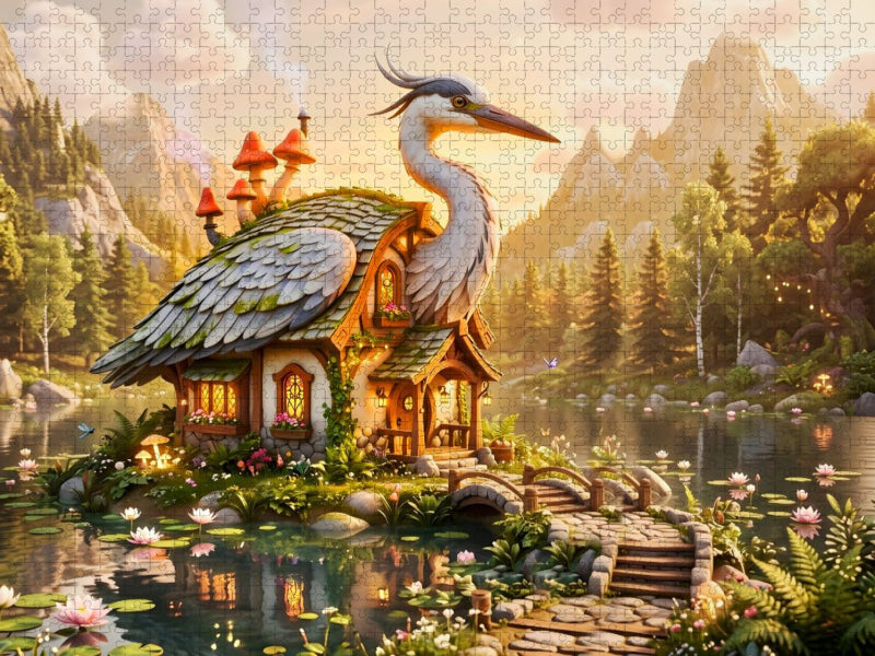 Der Fischer-Turm - CALVENDO Foto-Puzzle'