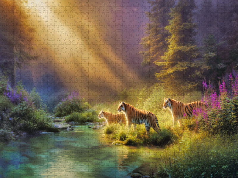 Wächter der Wildnis - CALVENDO Foto-Puzzle'