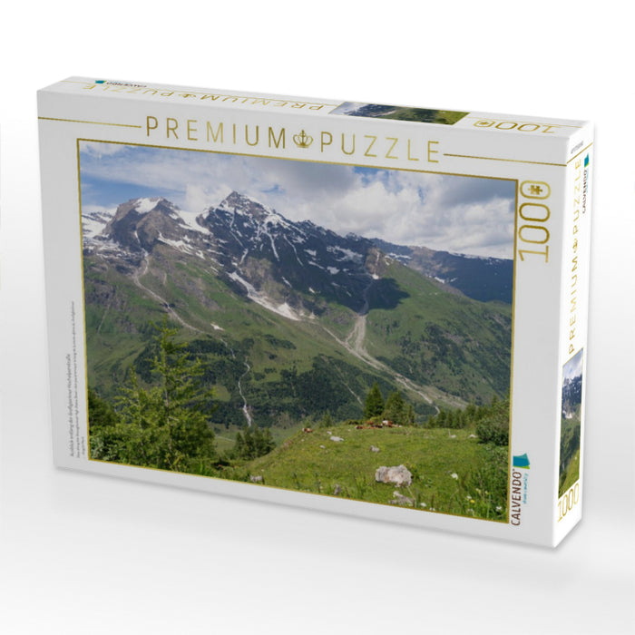 Ausblick entlang der Großglockner Hochalpenstraße - CALVENDO Foto-Puzzle'