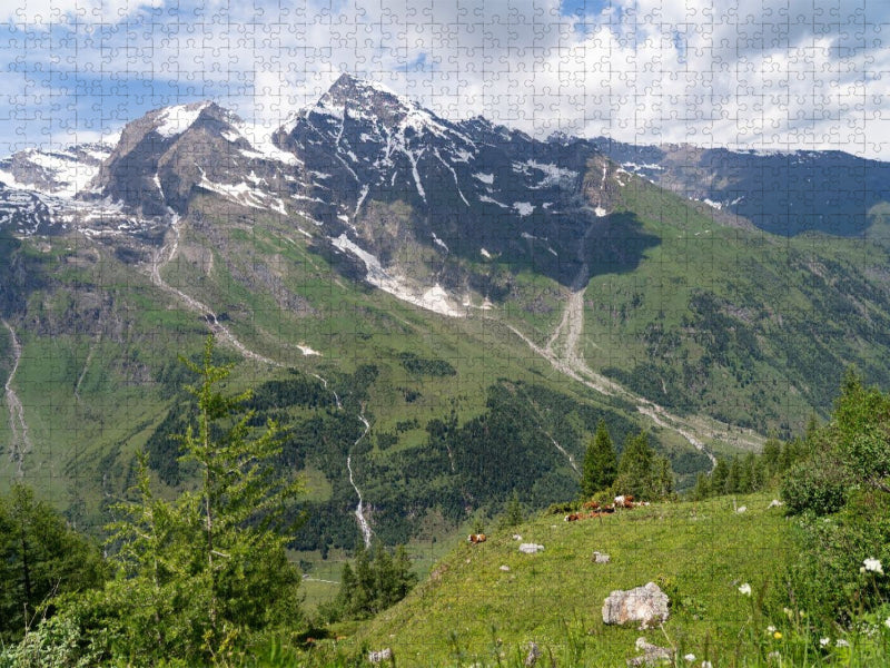 Ausblick entlang der Großglockner Hochalpenstraße - CALVENDO Foto-Puzzle'